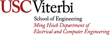 USC Viterbi School of Engineering Ming Hsieh Department of Electrical and Computer Engineering Logo